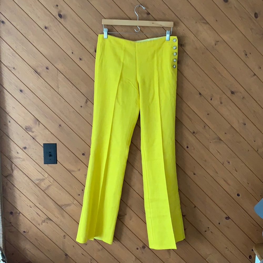 Anthropologie linen pants